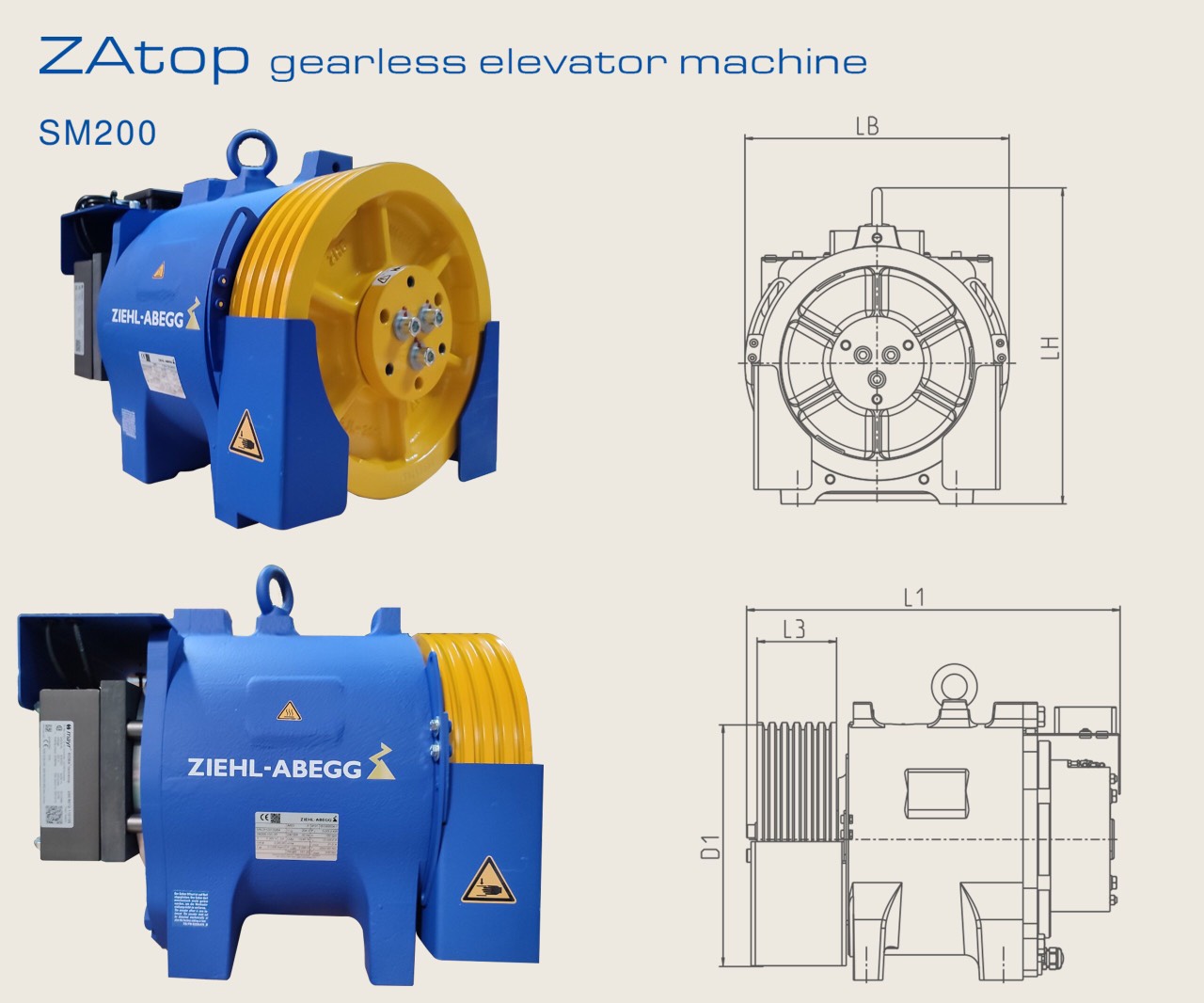 Động cơ thang máy ZIEHL-ABEGG