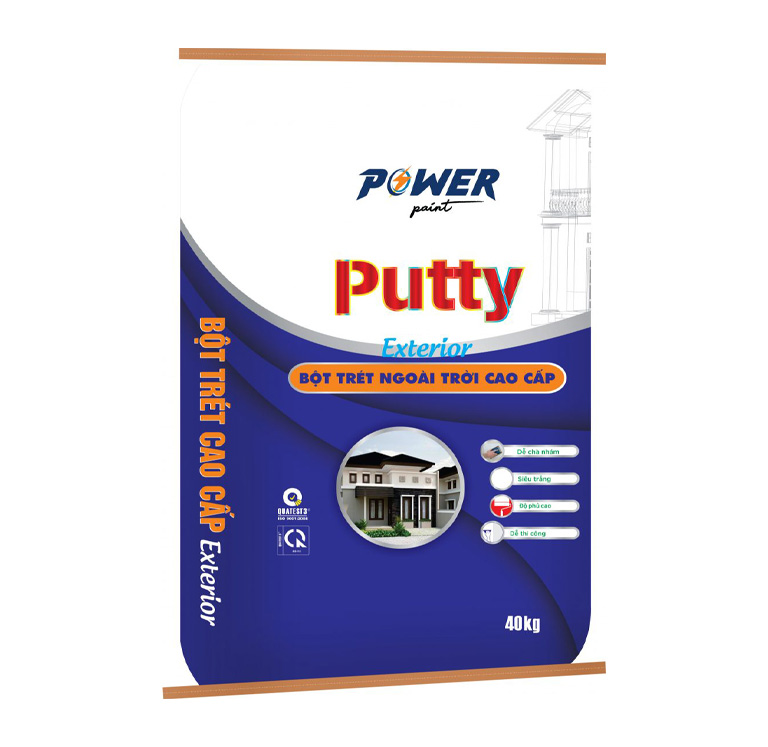 Bột trét ngoại thất cao cấp Power Wall Futty