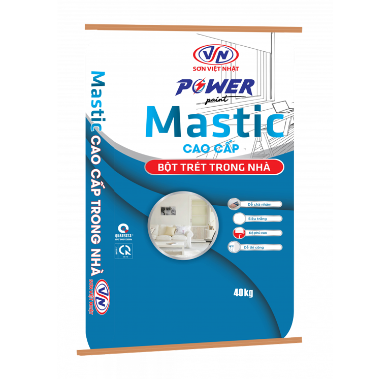 Bột trét nội thất Power Mastic Interior
