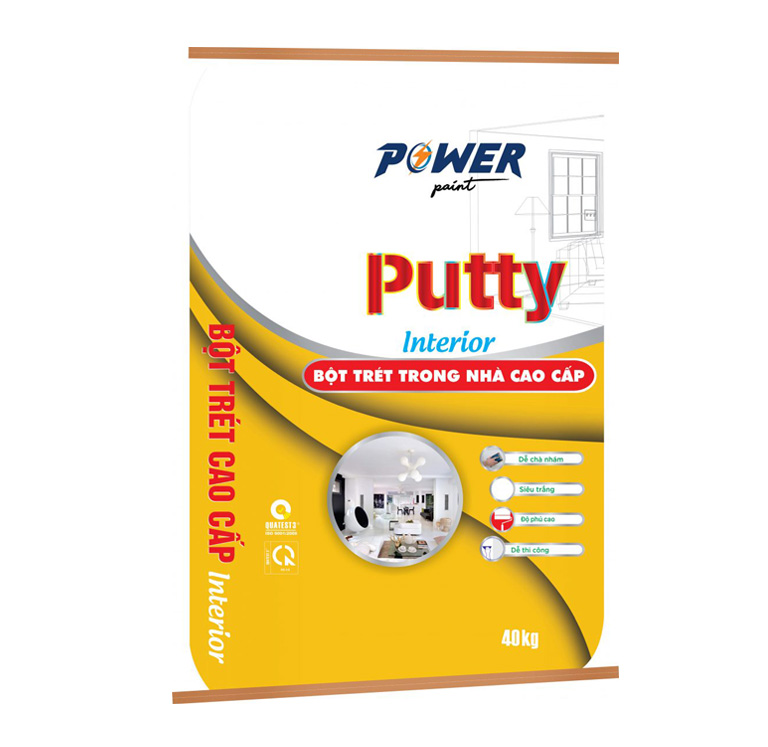 Bột trét nội thất cao cấp Power Wall Futty Interior