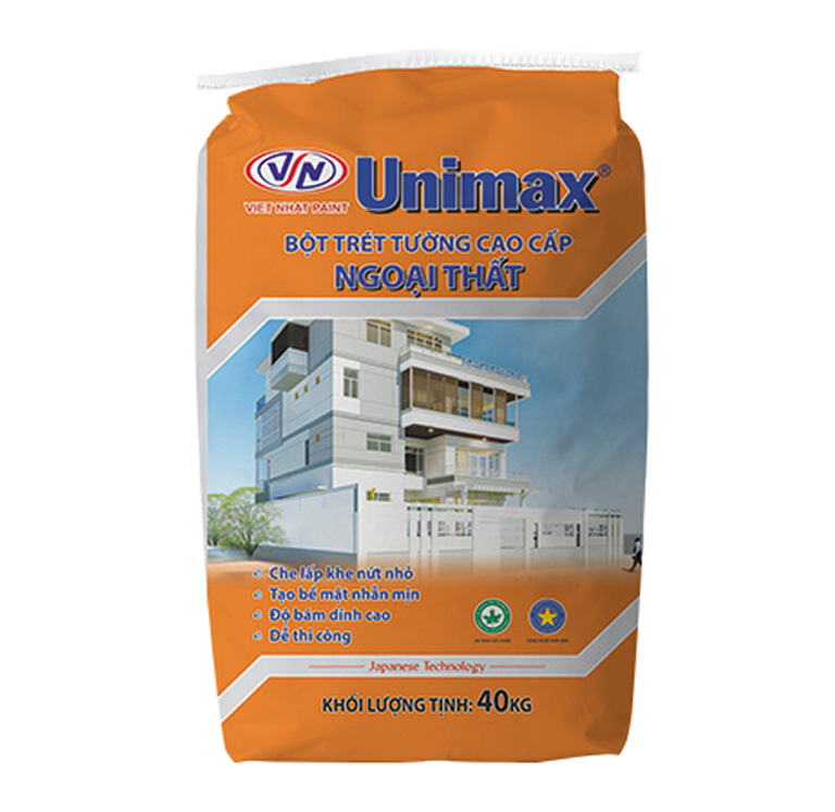 Bột trét ngoại thất Unimax