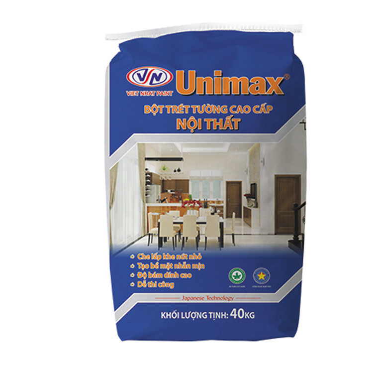 Bột trét Unimax nội thất