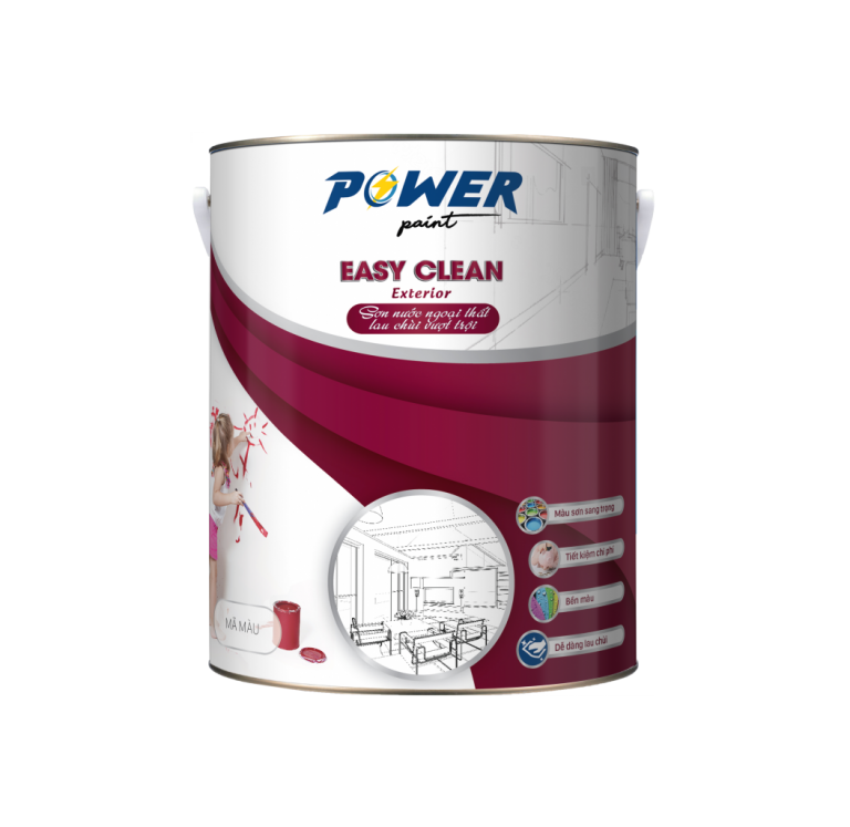 Sơn nước ngoại thất Power Easy Clean