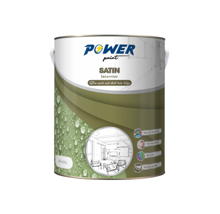 Sơn nước nội thất bán bóng Power Satin