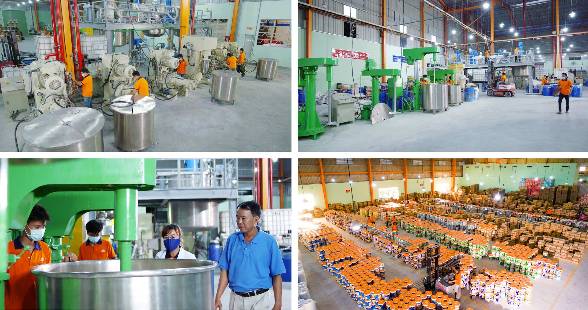 Nhà máy kho xưởng Sơn Việt - Nhật